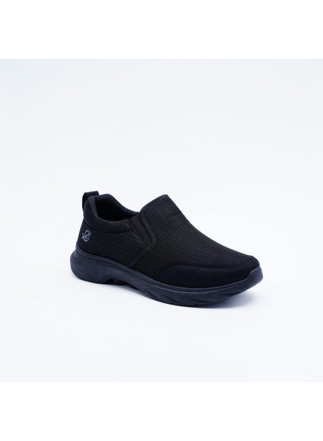 FIDCHY Men’s Slip-On Casual Shoes – Comfortable Work & Walking Shoes with Flexible Anti-Slip Sole – Lightweight Daily Wear - Image 2